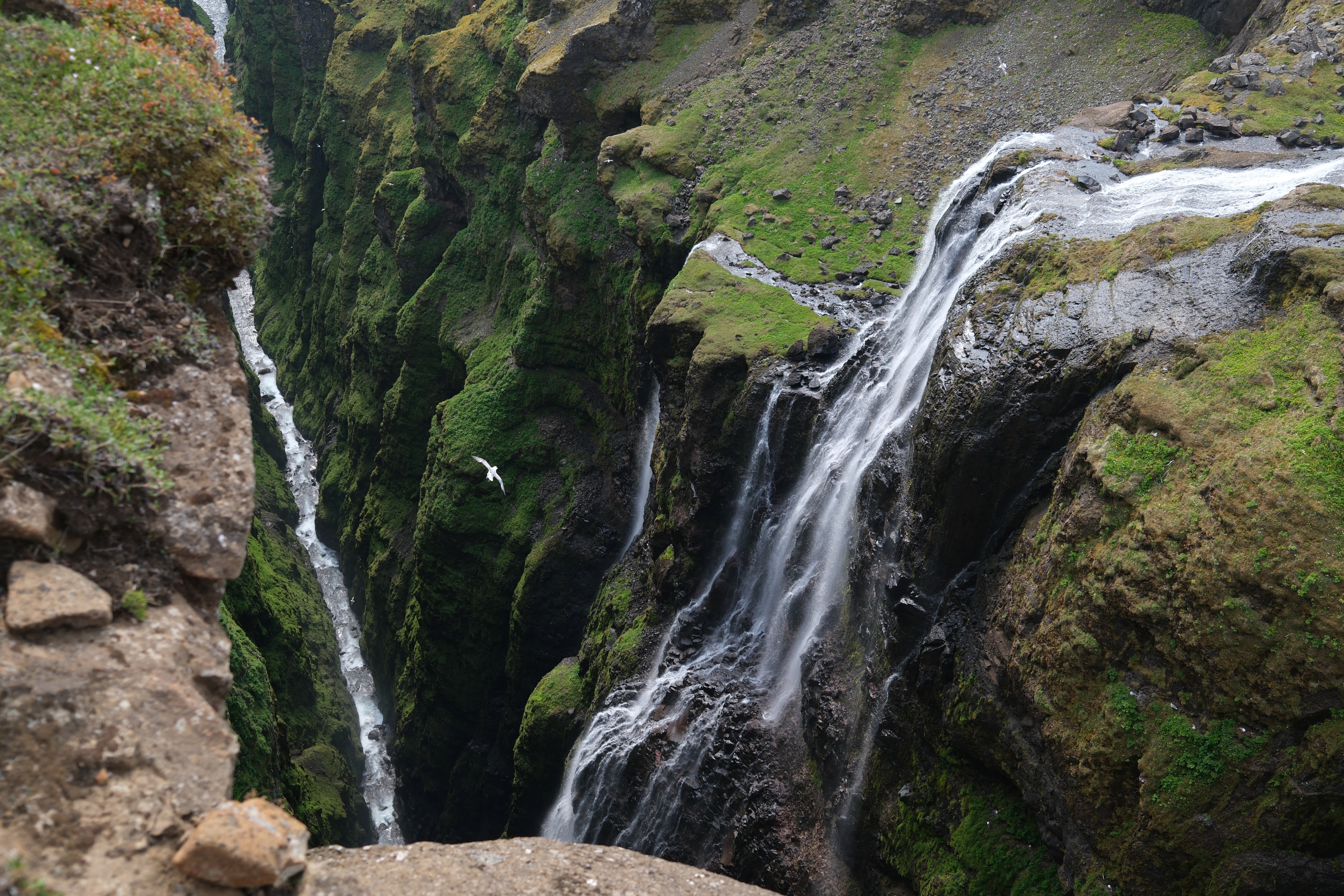 Glymur waterfall